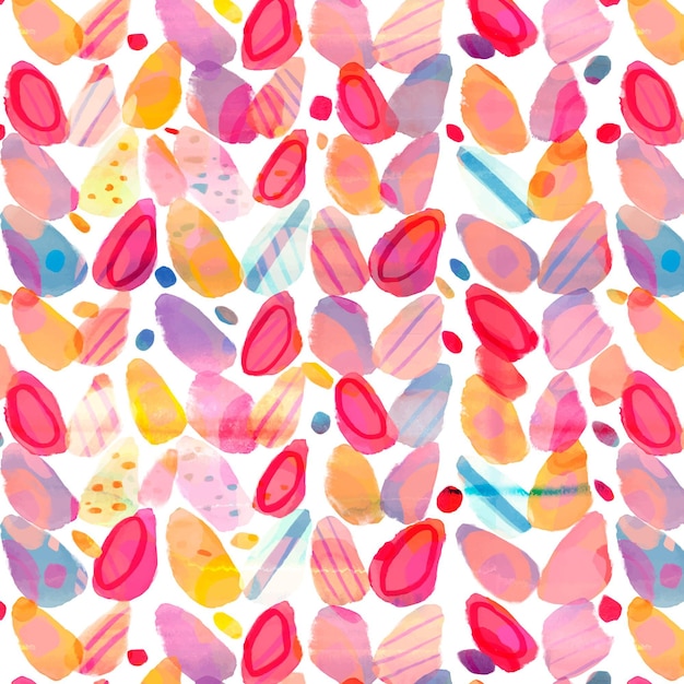 Abstract watercolor pattern design