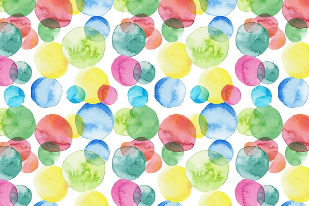 Abstract watercolor pattern design