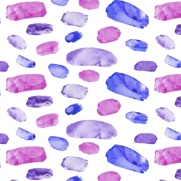 Free Vector abstract watercolor pattern with stains