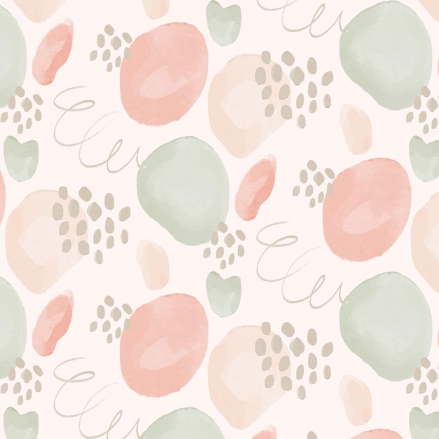 Abstract watercolor pattern