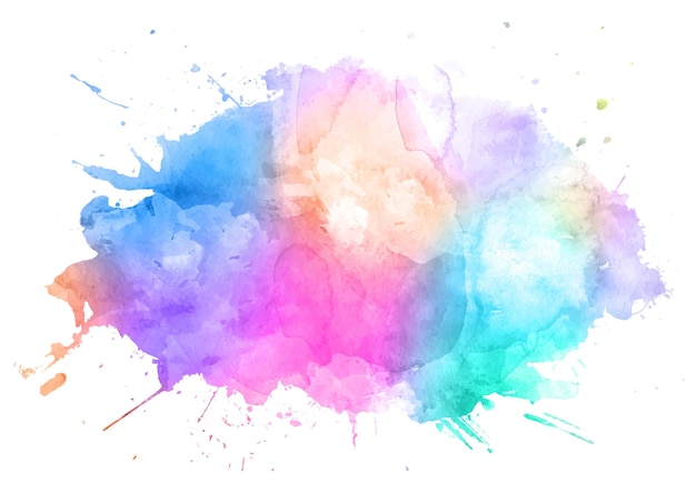 Free Vector abstract watercolour splatter design