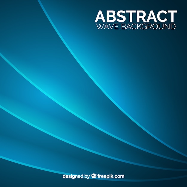 Abstract wave background