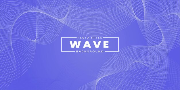 Abstract Wave Effect Steel Blue Background Multipurpose Design Banner