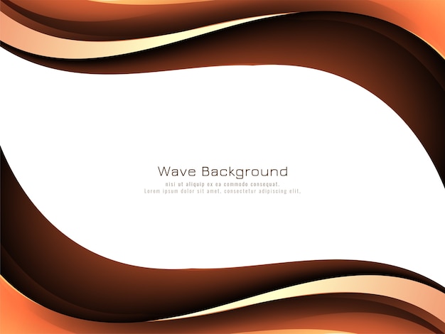 Free Vector abstract wave style background 