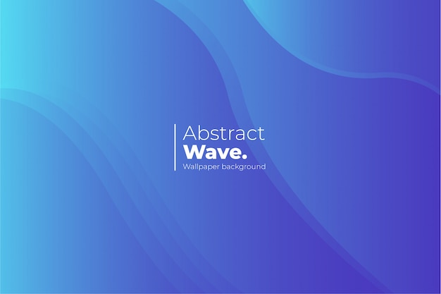 Abstract Wave Wallpaper Background