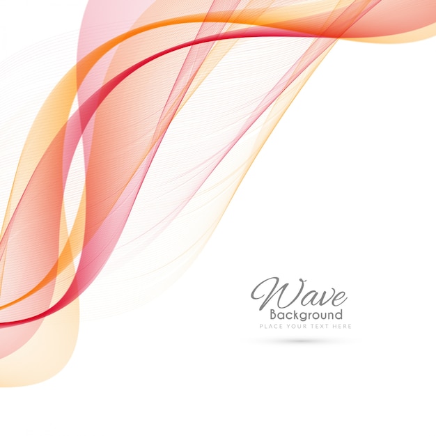 Abstract waves background