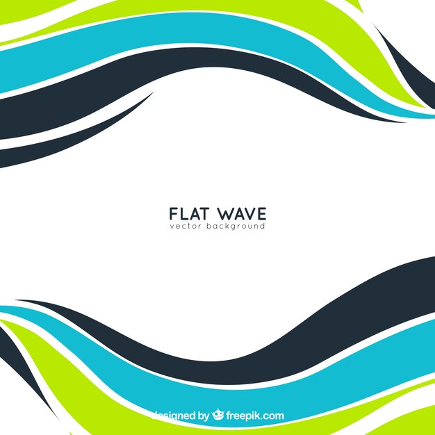 Abstract waves background