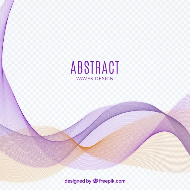 Abstract wavy background