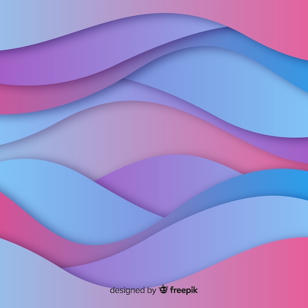 Abstract wavy background