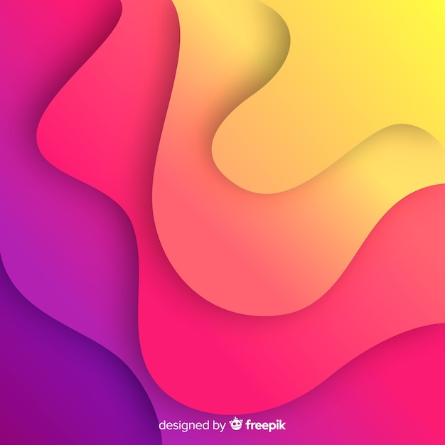 Abstract wavy background