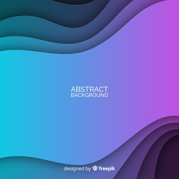 Abstract wavy background