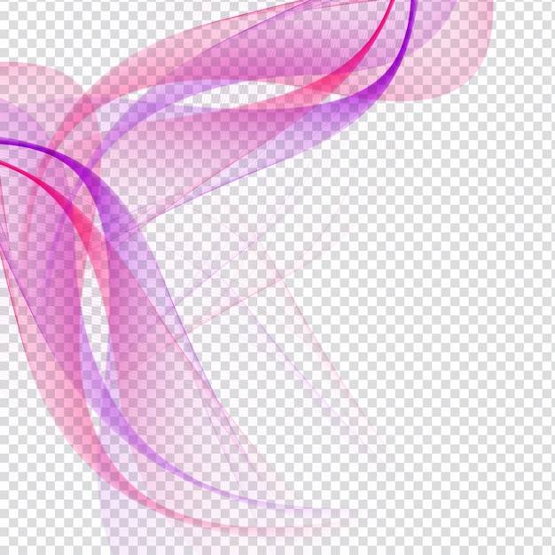 Abstract wavy pink background