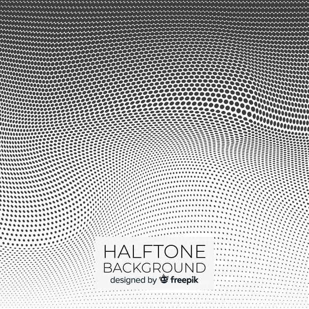 Abstract white halftone background