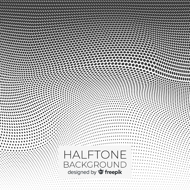 Abstract white halftone background