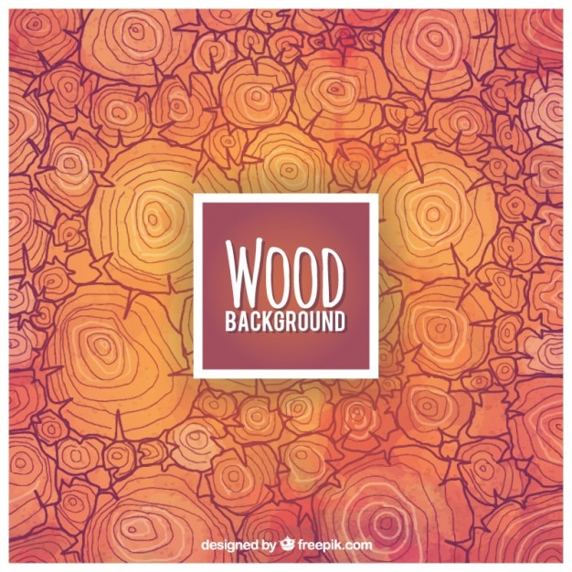 Free Vector abstract wood background