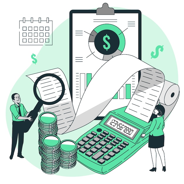 Accounting concept illustration