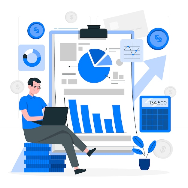 Accounting concept illustration