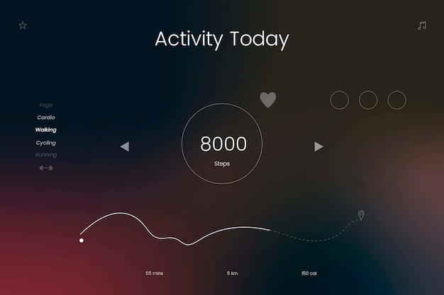 Activity tracker design