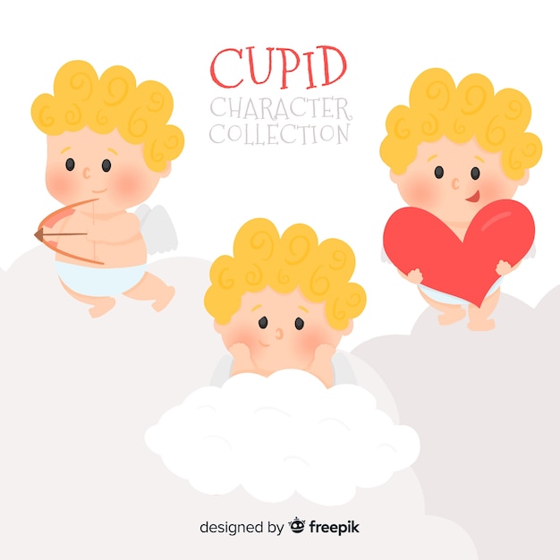 Adorable valentine cupid collection