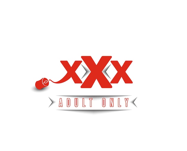 Adult XXX Logo Template Design Bundle