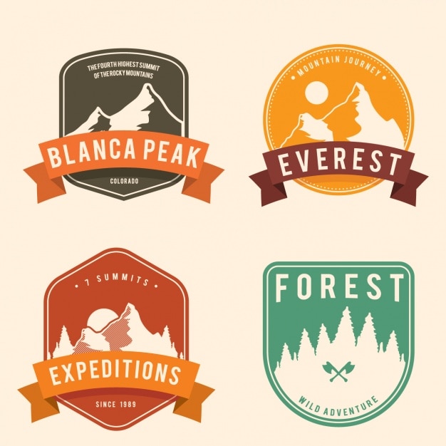 Adventure badges collection