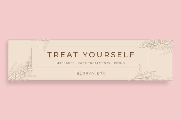 Aesthetic buffay spa linkedin banner