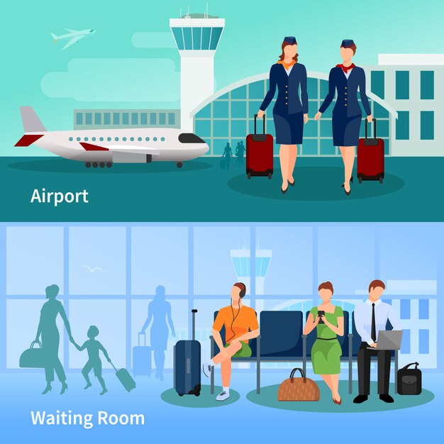 Airport flat compositions