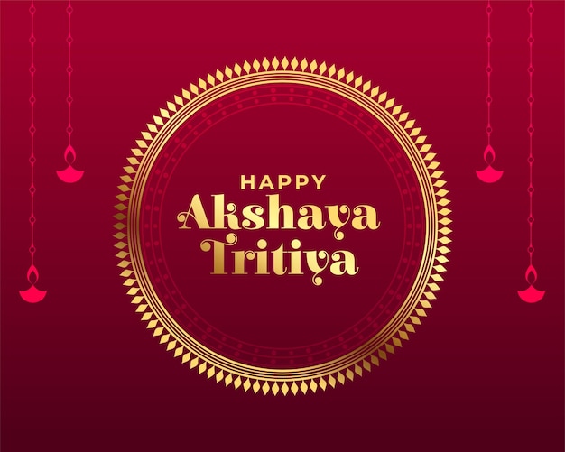 Akshaya tritiya hindu culture background design