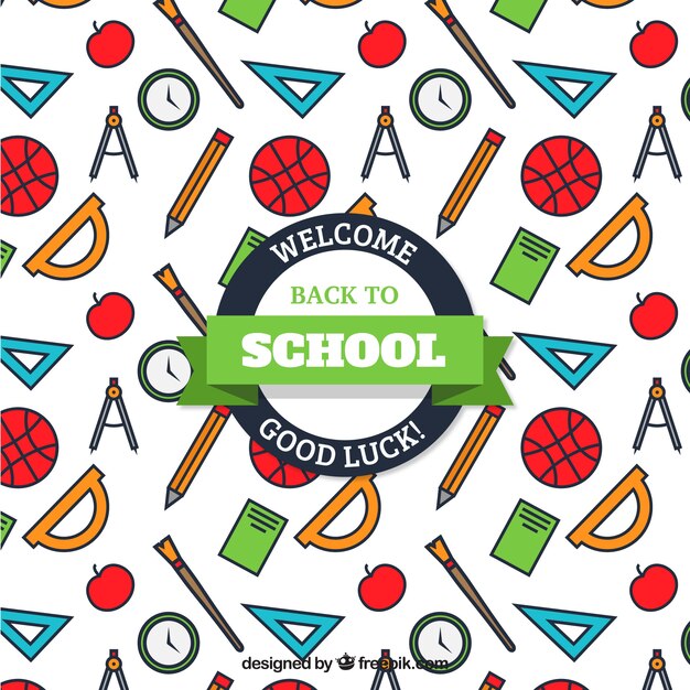 Amazing pattern for back to school 