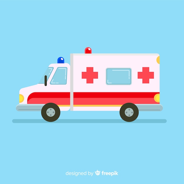 Free Vector ambulance concept