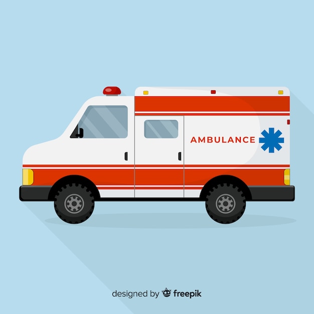 Free Vector ambulance concept