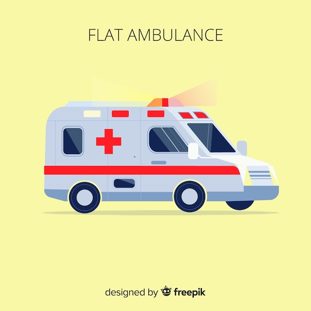 Ambulance vector