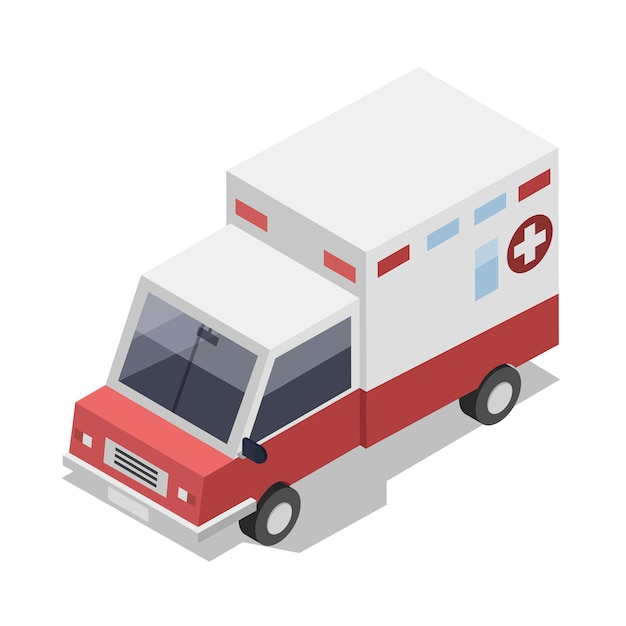 Free vector ambulance