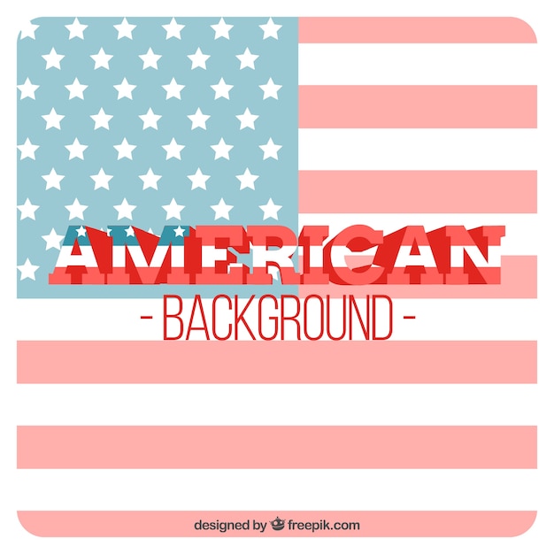 American flag background 