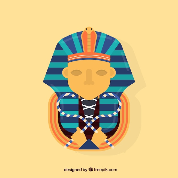 Free Vector ancient egypt composition with flat design