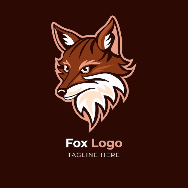 Animal logo design template