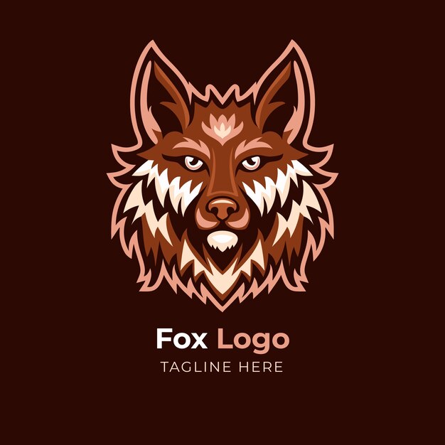 Animal logo design template