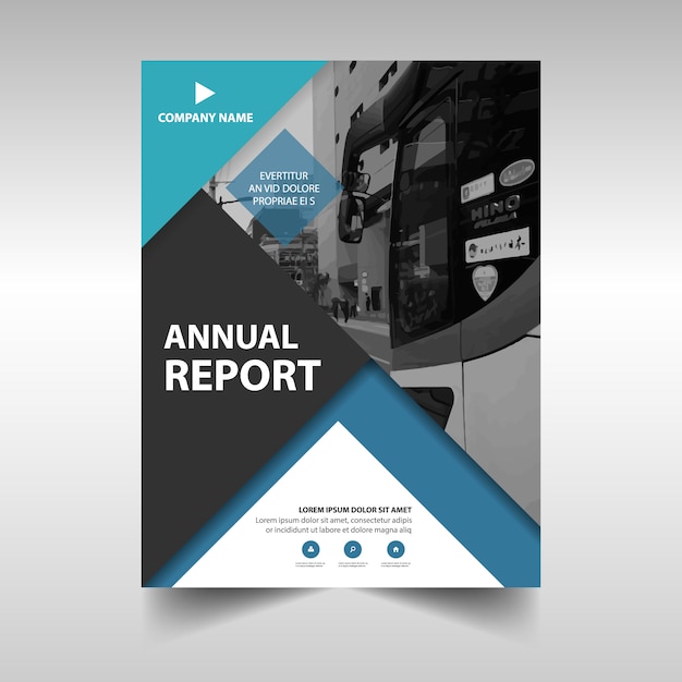 Annual business report template