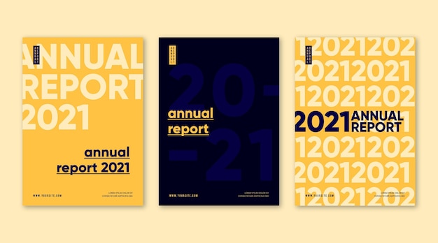 Annual report poster