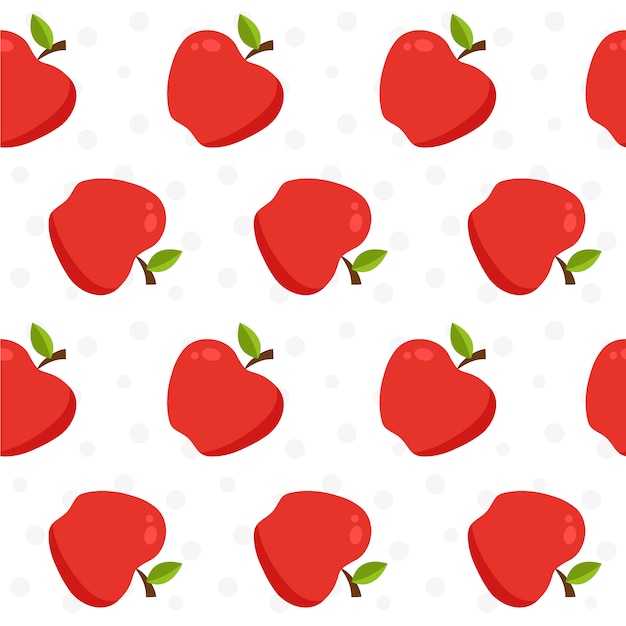 Apple pattern background