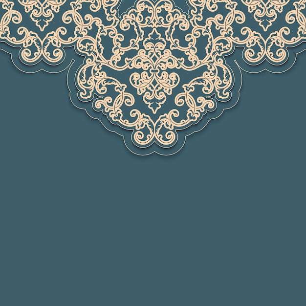 arabesque decorative brocade