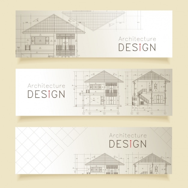 Free Vector architecture background design