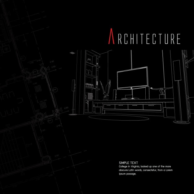 Free Vector architecture background design