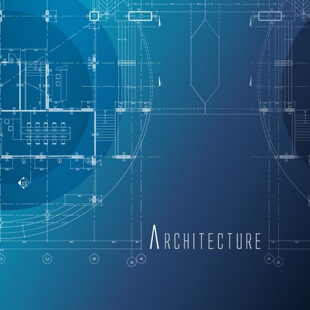 Free vector architecture background design