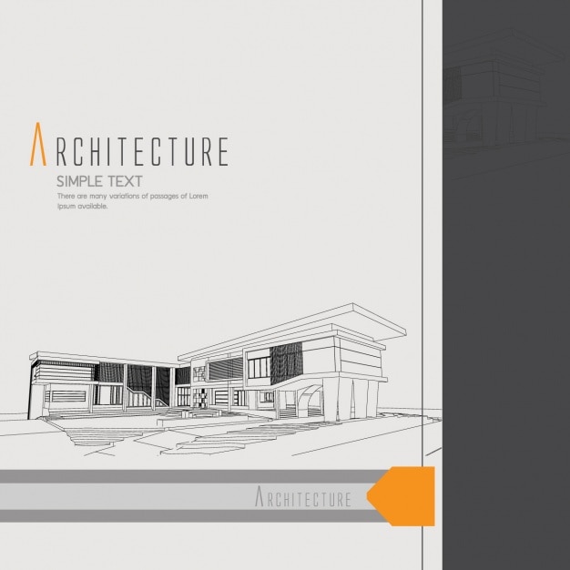 Free Vector architecture background design