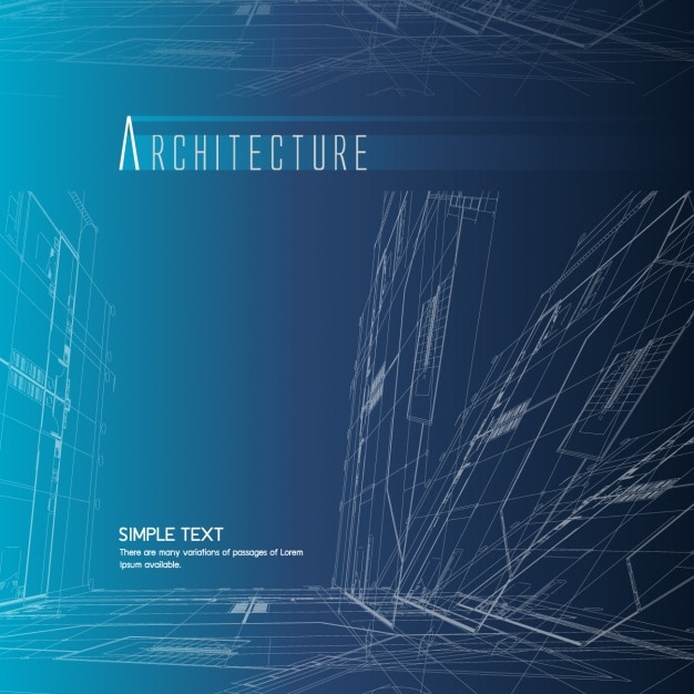 Free Vector architecture background design