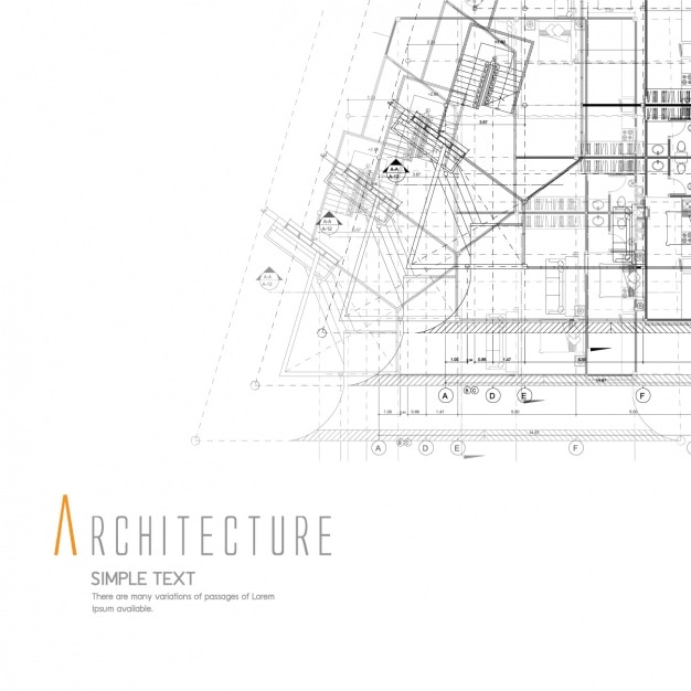 Free Vector architecture background design