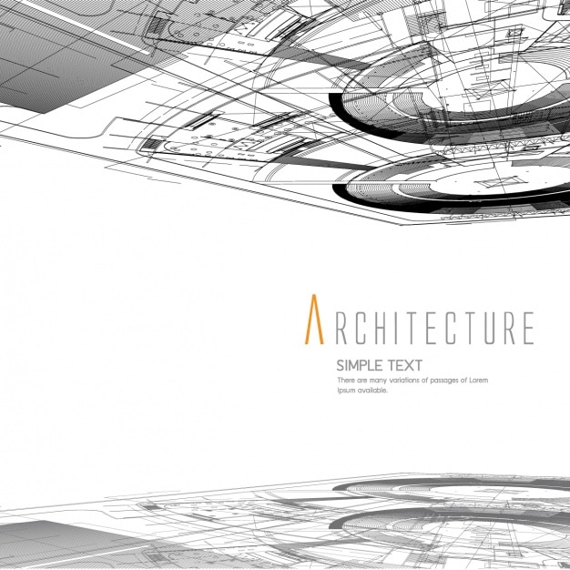 Free Vector architecture background design