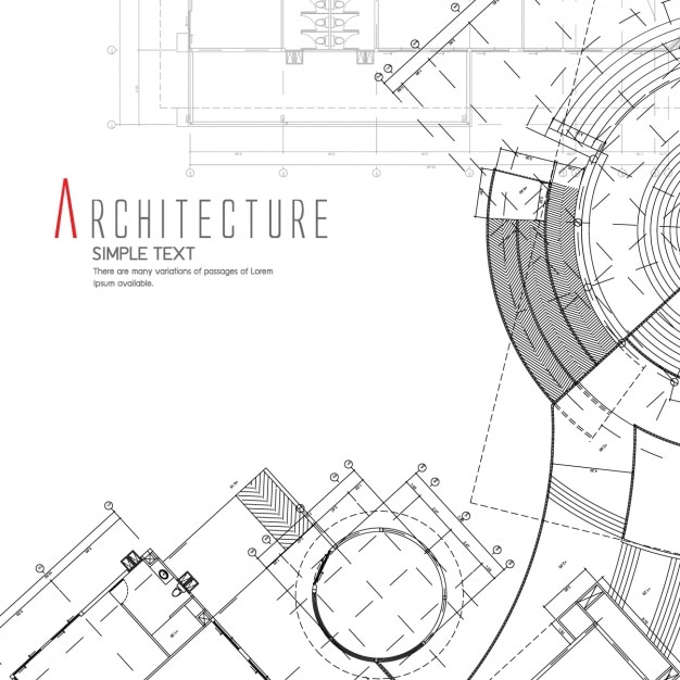 Free Vector architecture background design