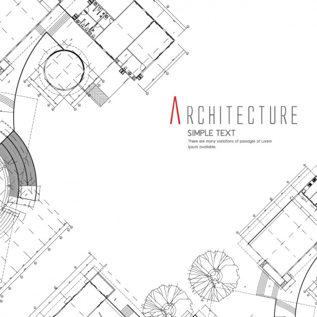 Free Vector architecture background design